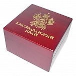 Лазерная гравировка по дереву с затирокой акриловой краской